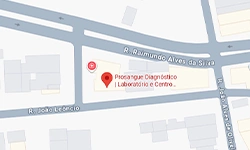 mapa Hospital da Visão unidade ProSangue Centro